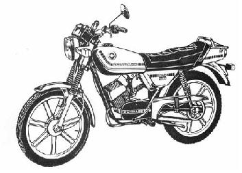 Zndapp-Schaltplan Typ 448-013 CS 50