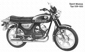 Zndapp-Ersatzteilliste Typ 529-022 GTS50