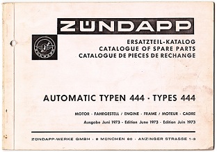 Original Ersatzteilliste Typ 444-01L0/02L0/04L0/31L0