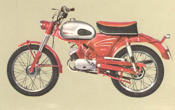 Zndapp-Ersatzteilliste Typ 510-224 GS50 Kleinkraftrad